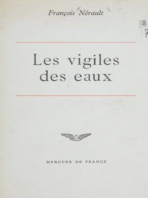 cover image of Les vigiles des eaux